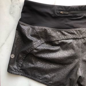 Sparkley Lululemon shorts